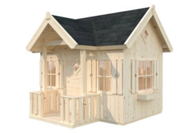 Palmako Jennie 3.6M² Playhouse  - 2.3M X 1.6M - 16mm Wall Logs - thumbnail 4