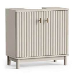 Stone Freestanding Under Sink Bathroom Storage Cabinet