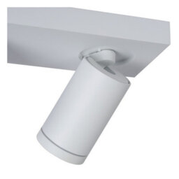 Lucide Taylor Modern Ceiling Spotlight Bar Bathroom - Led Dim To Warm - Gu10 - 3X5W 2200K/3000K - Ip44 - White - thumbnail 6