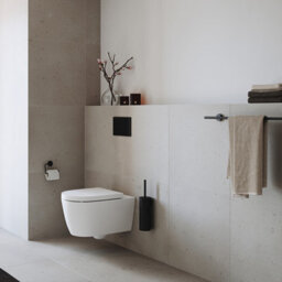 Smedbo Wall Mounted Toilet Roll Holder For Bathroom Toilet Paper - thumbnail 3