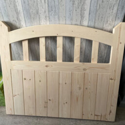 M&D Woodcraft Ltd Wooden Arched Top Garden Gate Cottage Style 0.9M X 0.9M Engineered Timber Handmade - thumbnail 2
