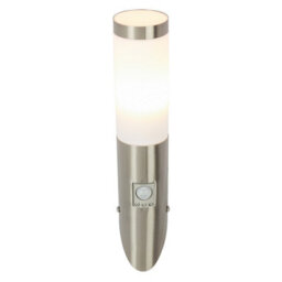 Luminosa Lighting Luminosa Boston Pir Outdoor Modern Wall Lamp Stainless Steel Ip44 1X E27 3000K - thumbnail 3
