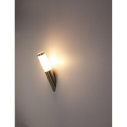 Luminosa Lighting Luminosa Boston Pir Outdoor Modern Wall Lamp Stainless Steel Ip44 1X E27 3000K - thumbnail 7