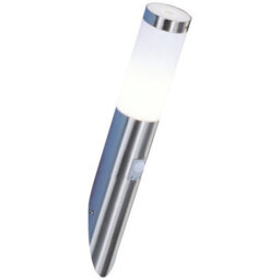 Luminosa Lighting Luminosa Boston Pir Outdoor Modern Wall Lamp Stainless Steel Ip44 1X E27 3000K - thumbnail 4