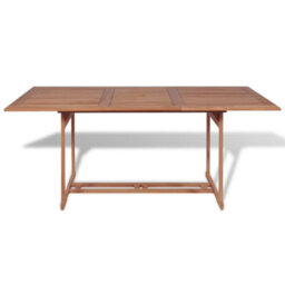 Walplus Garden Table 180X90X75 Cm Solid Teak Wood - thumbnail 2