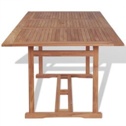 Walplus Garden Table 180X90X75 Cm Solid Teak Wood - thumbnail 3