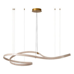 Lucide Slalom Led Ceiling Pendant Light With Remote Control Cream - thumbnail 3