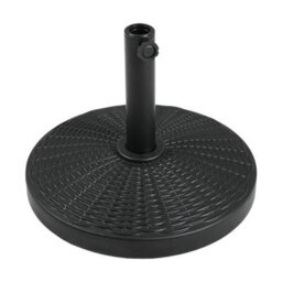 Breeins Black 20Kg Cement Outdoor Parasol Base Umbrella Stand For 38mm/48mm - thumbnail 2
