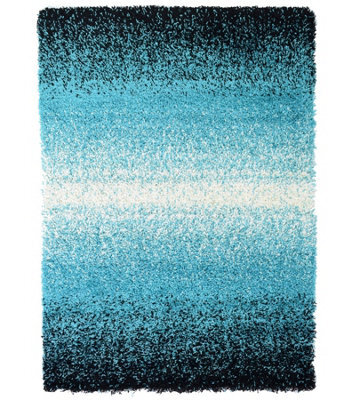 "Bravich Teal Blend Shaggy Rug - California - 200X290Cm (6'8""x9'7"")" - image 1