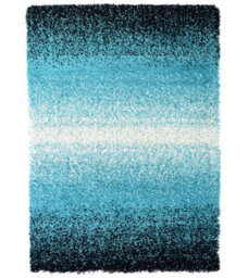 "Bravich Teal Blend Shaggy Rug - California - 200X290Cm (6'8""x9'7"")"