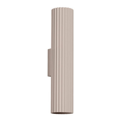 Luminosa Lighting Luminosa Karbon 30Cm Up & Down Wall Lamp Taupe 2X Gu10 - image 1