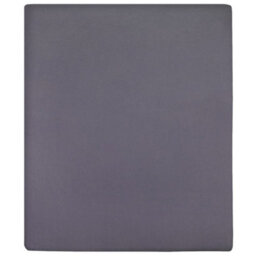 Walplus Jersey Fitted Sheet Anthracite 180X200 Cm Cotton - thumbnail 2