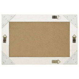 Vidaxl Wall Mirror Baroque Style 60X40 Cm White - thumbnail 3
