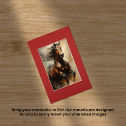 Ak Frames 60X40Cm Crimson Picture Mounts To Fit A3 Aperture Size - Mount Board Only (No Frame Included) - thumbnail 5