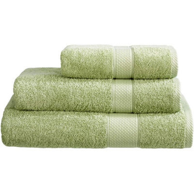Just So Home Turkish Cotton Towels Pack Of 2 (Sage, Bath Towel )