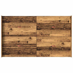 Berkfield Storage Bed Frame In Old Wood, 120 X 190 Cm, Engineered Wood - thumbnail 8