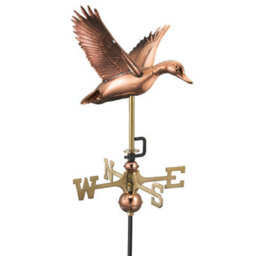 Good Directions Cottage Duck In Flight Copper Weathervane - Quality Wind Vane - H60 X W29 X L33 Cm - thumbnail 2