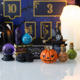 Shelf Of Shadows 12-Day Halloween Advent Calendar With Spooky Ornaments - thumbnail 6