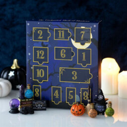 Shelf Of Shadows 12-Day Halloween Advent Calendar With Spooky Ornaments - thumbnail 1