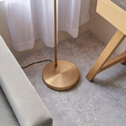 Luminosa Lighting Luminosa Karna New Task Floor Lamp Warm Antique Brass - thumbnail 5