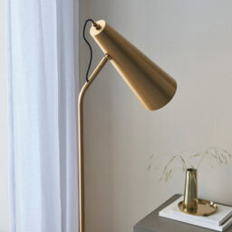 Luminosa Lighting Luminosa Karna New Task Floor Lamp Warm Antique Brass - thumbnail 3