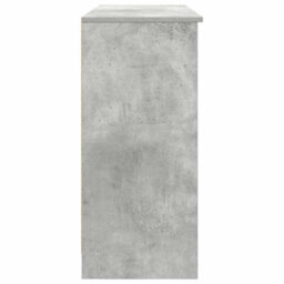 Berkfield Sideboard With Drawer Concrete Grey 101X35X76 Cm Engineered Wood - thumbnail 7