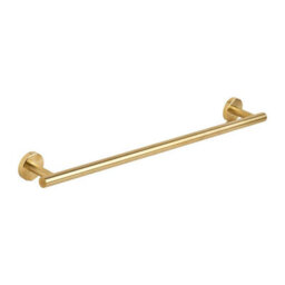 Hardware Solutions Gatsby Bathroom Accessory Set - 4 Piece - Towel Ring/ Robe Hook/ Towel Rail/ Toilet Roll Holder - Matt Gold - thumbnail 5
