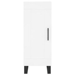 Berkfield Modern Sideboard White 34.5X34X90 Cm Engineered Wood - thumbnail 5