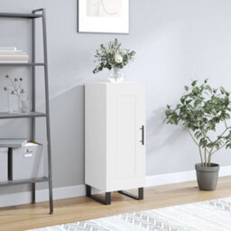 Berkfield Modern Sideboard White 34.5X34X90 Cm Engineered Wood - thumbnail 2