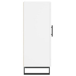 Berkfield Modern Sideboard White 34.5X34X90 Cm Engineered Wood - thumbnail 7