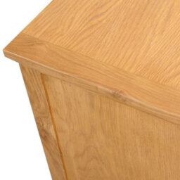 Berkfield Tv Cabinet 110X35X44 Cm Solid Oak Wood - thumbnail 5