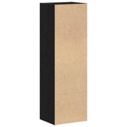 Berkfield Classic Bookcase Black Oak 36X30X114 Cm Engineered Wood - thumbnail 7