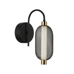 Luminosa Lighting Luminosa Marco Wall Lamp Black 3000K Warm White - thumbnail 1