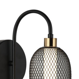 Luminosa Lighting Luminosa Marco Wall Lamp Black 3000K Warm White - thumbnail 3