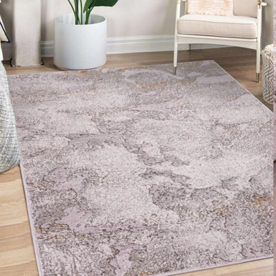 Carrara Gold Modern Abstract Rug By Ultimate Rug-120Cm X 170Cm - image 1