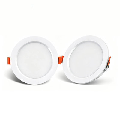2Pack 2.5In Recessed Led Downlights, 5W 4000K Neutral White, 75mm Cut-Out Ceiling Spot Lights For Bathroom,living Room And Hallway - image 1