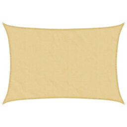 Walplus Sun Shade Sail Sand 5X3 M 100% Polyester Oxford - thumbnail 2