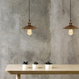 Ledsone Vintage Industrial Single Hanging Metal Ceiling Light E27 Base Kitchen Island Living Room Dining Room Hallway Office - thumbnail 5