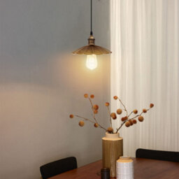 Ledsone Vintage Industrial Single Hanging Metal Ceiling Light E27 Base Kitchen Island Living Room Dining Room Hallway Office - thumbnail 7