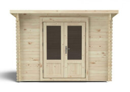 Forest Garden Harwood 3.0M X 2.0M Log Cabin - Pent Roof, 24Kg Felt Plus Underlay - thumbnail 5