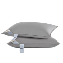 Groundlevel Grey Shredded Supersoft Goose Feather & Down Pillows X2 - thumbnail 2