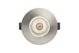 Luminosa Lighting Luminosa Led Fire Rated Static Downlight Recessed Spotlight Round Insulation Guard / Gu10 Holder Satin Nickel Ip65 - thumbnail 5