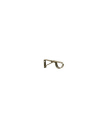 19mm  Ball End Eyelet Bay Pole Set - Antique Brass - thumbnail 2