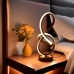 Modern Spiral Usb Desk Lamp With Three Colors And Adjustable Temperature - thumbnail 5