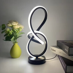 Modern Spiral Usb Desk Lamp With Three Colors And Adjustable Temperature - thumbnail 4