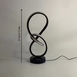 Modern Spiral Usb Desk Lamp With Three Colors And Adjustable Temperature - thumbnail 3