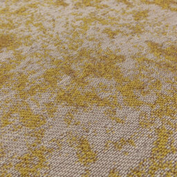 Yellow Abstract Outdoor Rug, Abstract Stain-Resistant Rug For Patio Decks, 2mm Modern Outdoor Area Rug-120Cm X 170Cm - thumbnail 3
