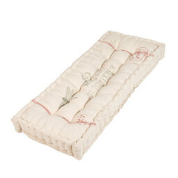 Dibor Traditional Belle Jardinere Red Summer Outdoor Garden Bench Cushion (L)112Cm X (W)44Cm - thumbnail 2