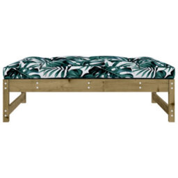 Berkfield Garden Footstool 120X80 Cm Impregnated Wood Pine - thumbnail 4
