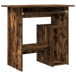 Walplus Desk Smoked Oak 80X45X74 Cm Engineered Wood - thumbnail 2